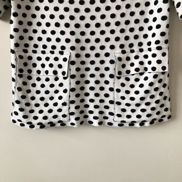 Anthropologie "Moth" Polka Dot Double Polka Dot - Picture 6 of 8
